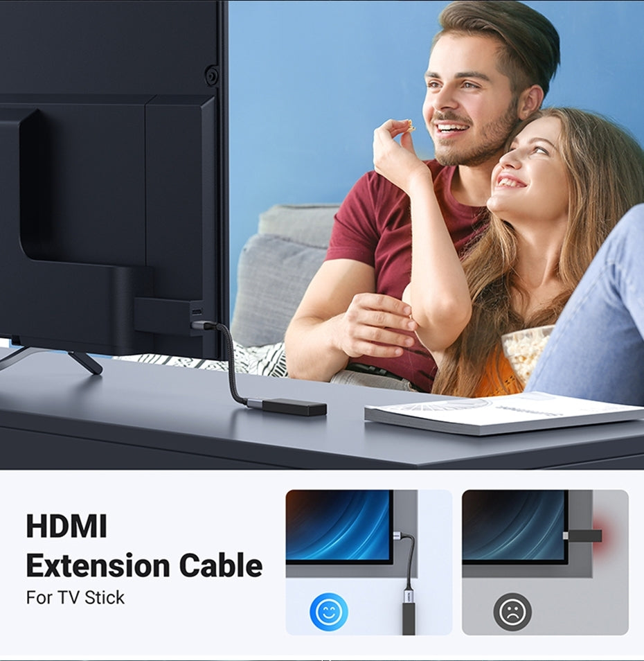 ugreen-15518-8k-hdmi-extension-cable-15cm at www.mallsonline.com.au