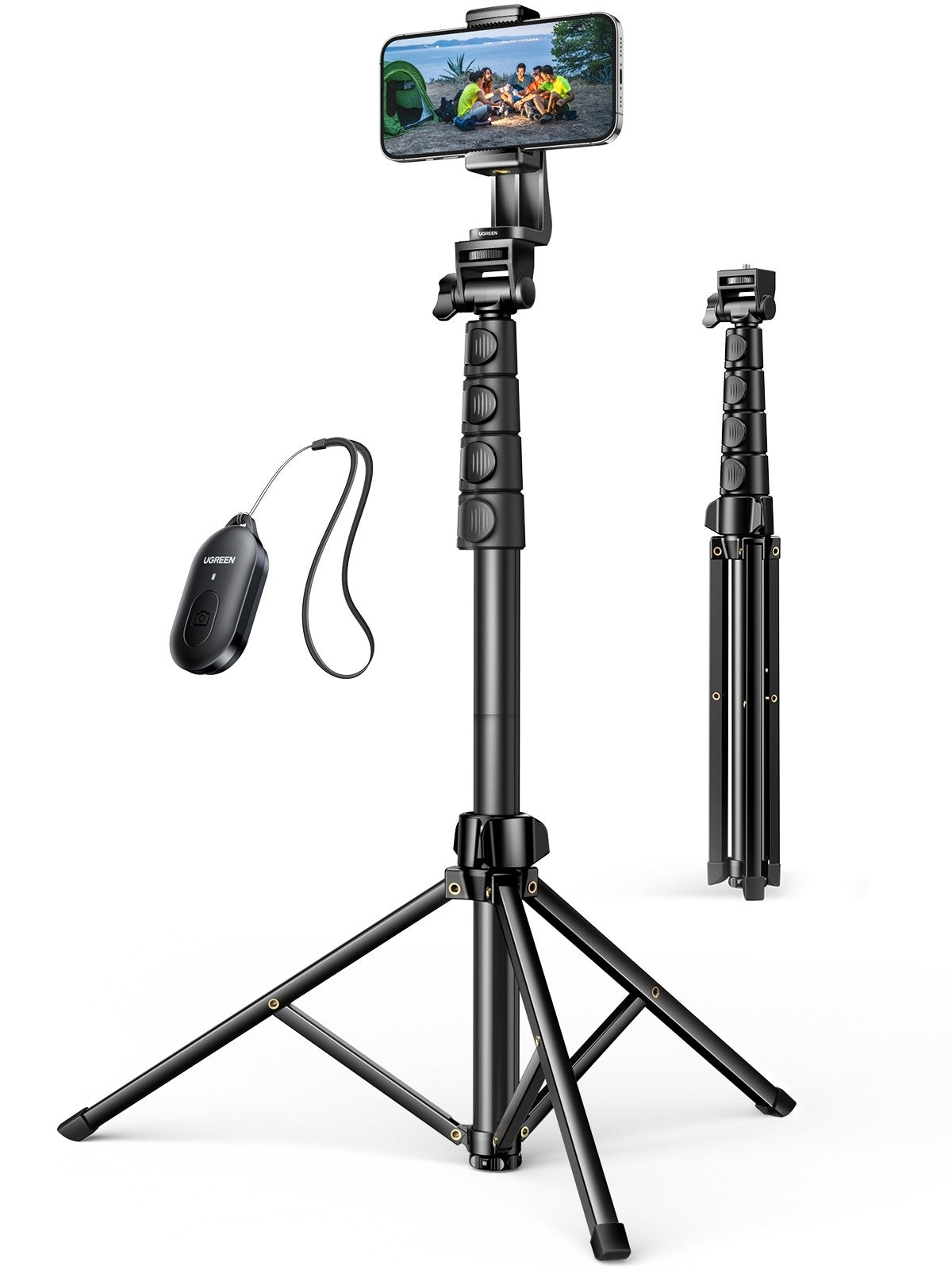 ugreen-15609-cell-phone-selfie-stick-tripod-1-7m-with-bluetooth-remote at www.mallsonline.com.au