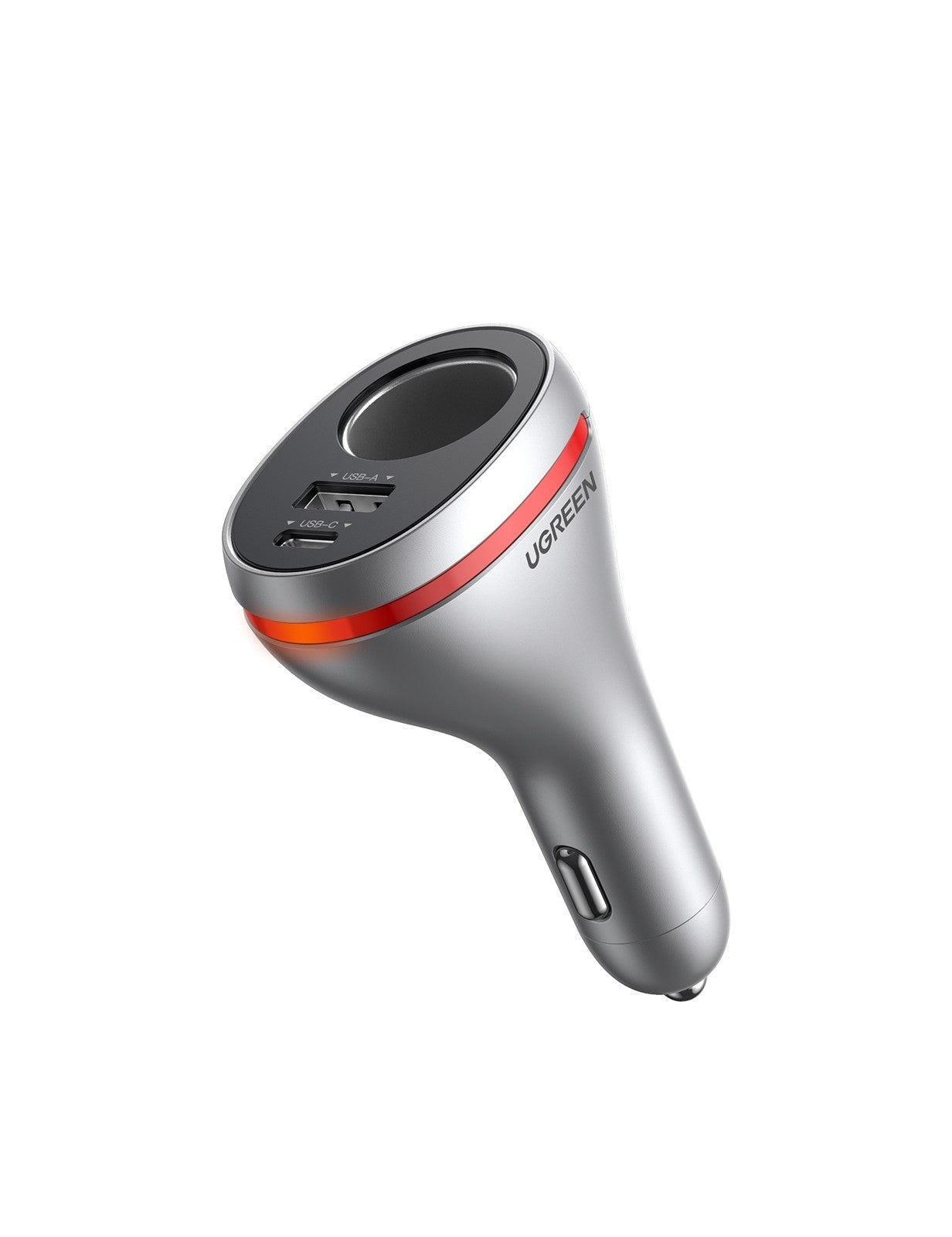 ugreen-60712-84w-dual-port-car-charger-space-grey at www.mallsonline.com.au