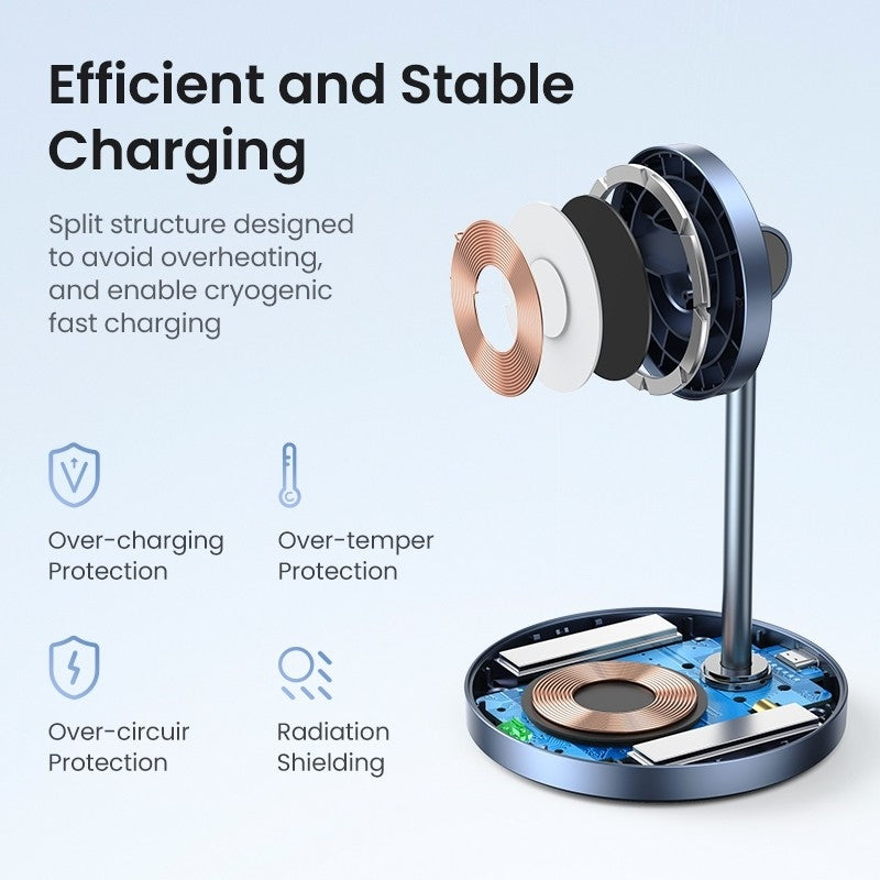 ugreen-90668-2-in-1-magnetic-wireless-charging-station at www.mallsonline.com.au