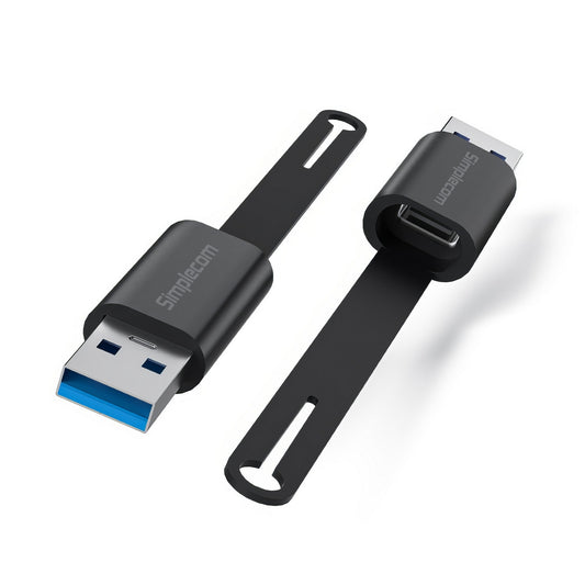 simplecom-ca132-usb-a-male-to-usb-c-female-adapter-usb-3-2-gen-2-data-charging-double-side-10gbps www.mallsonline.com.au