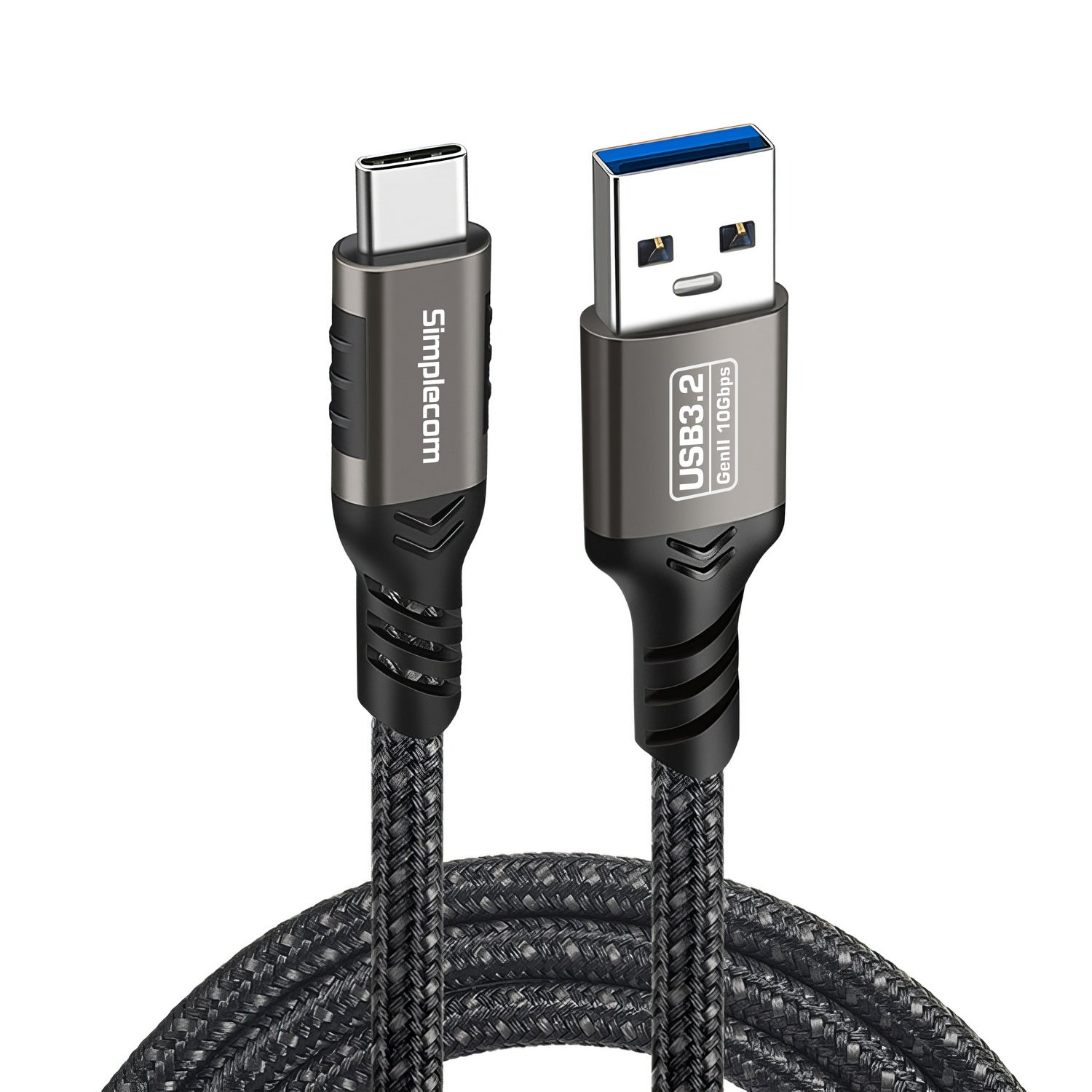 simplecom-cau520-usb-a-to-usb-c-data-and-charging-cable-usb-3-2-gen2-10gbps-2m at www.mallsonline.com.au