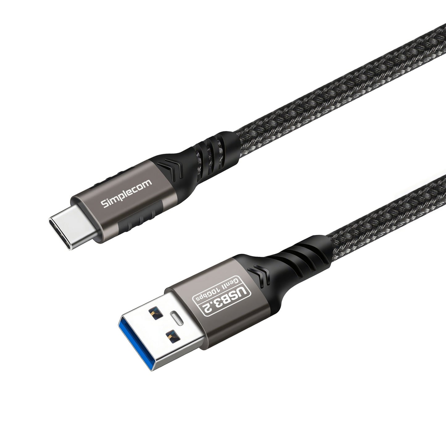 simplecom-cau520-usb-a-to-usb-c-data-and-charging-cable-usb-3-2-gen2-10gbps-2m at www.mallsonline.com.au