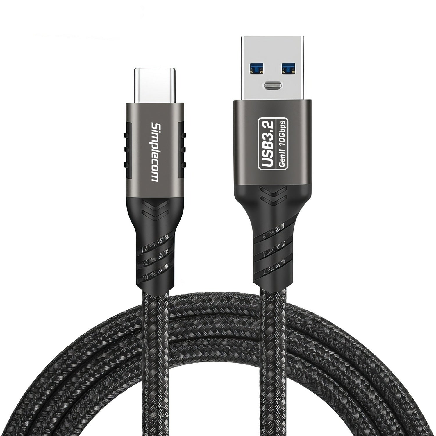 simplecom-cau520-usb-a-to-usb-c-data-and-charging-cable-usb-3-2-gen2-10gbps-2m at www.mallsonline.com.au