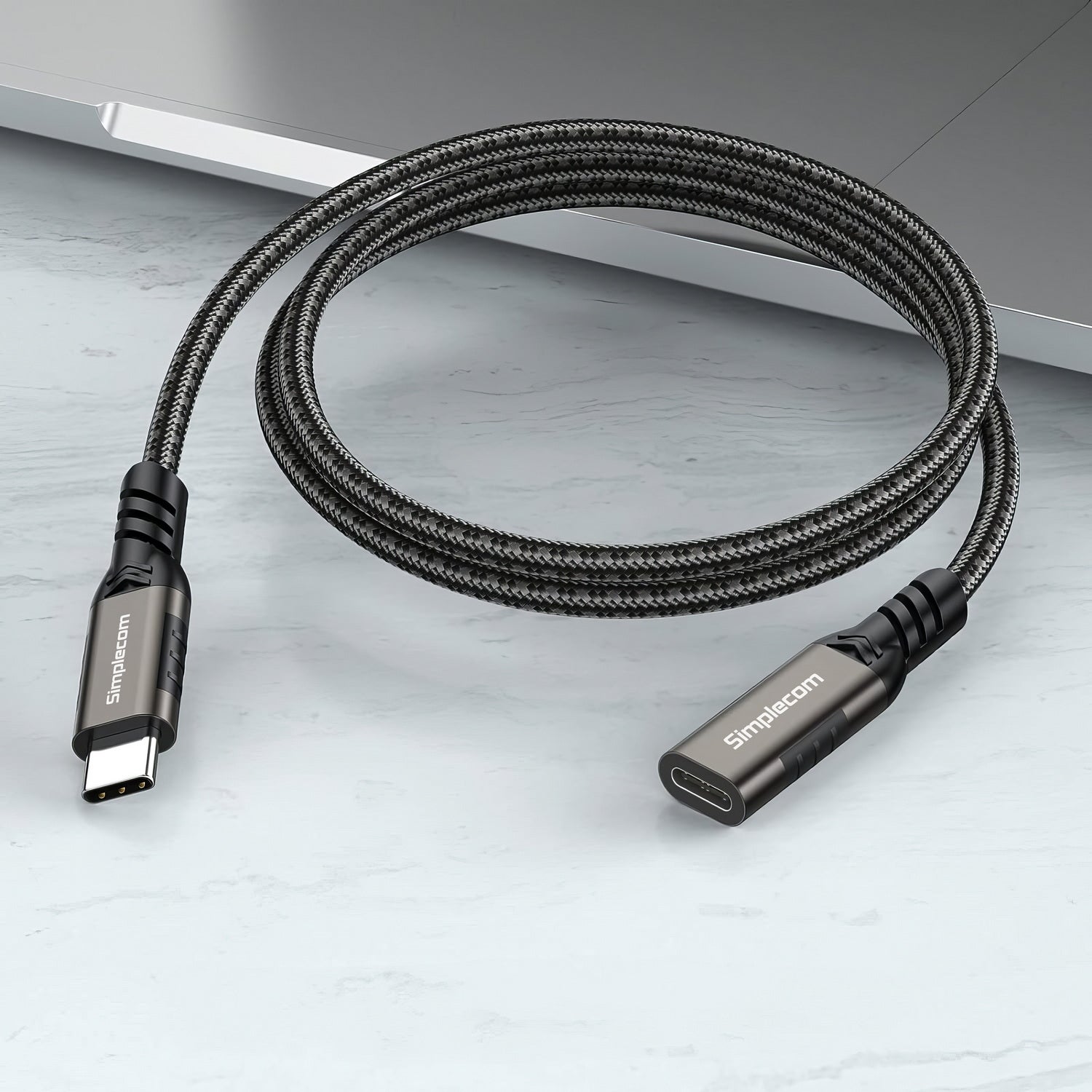 simplecom-cau610-usb-c-male-to-female-extension-cable-usb-3-2-gen2-pd-100w-20gbps-1m at www.mallsonline.com.au