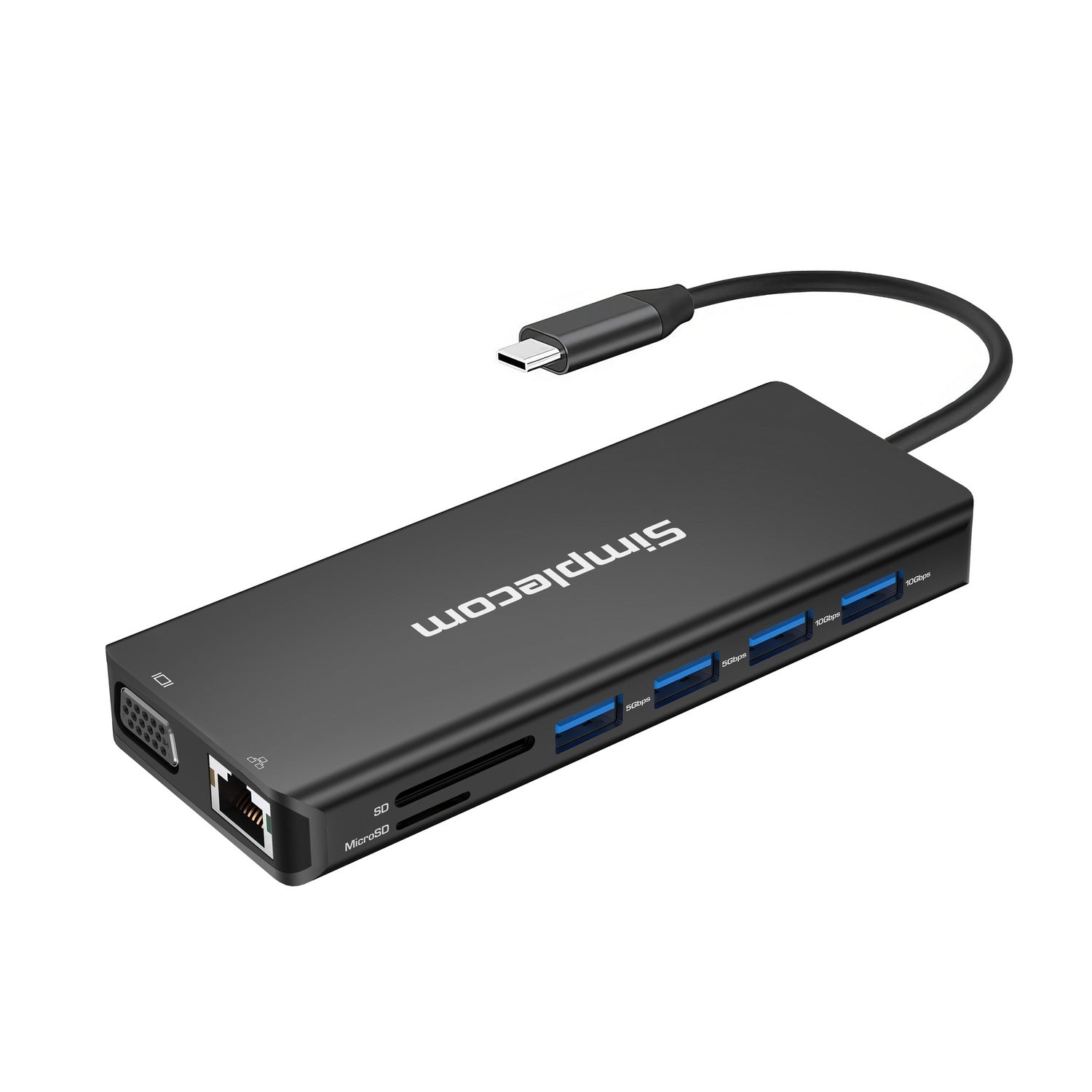 simplecom-chn613-usb-c-13-in-1-multiport-docking-station-dual-hdmi-vga-triple-display-usb-3-2-gen-2-10gbps at www.mallsonline.com.au