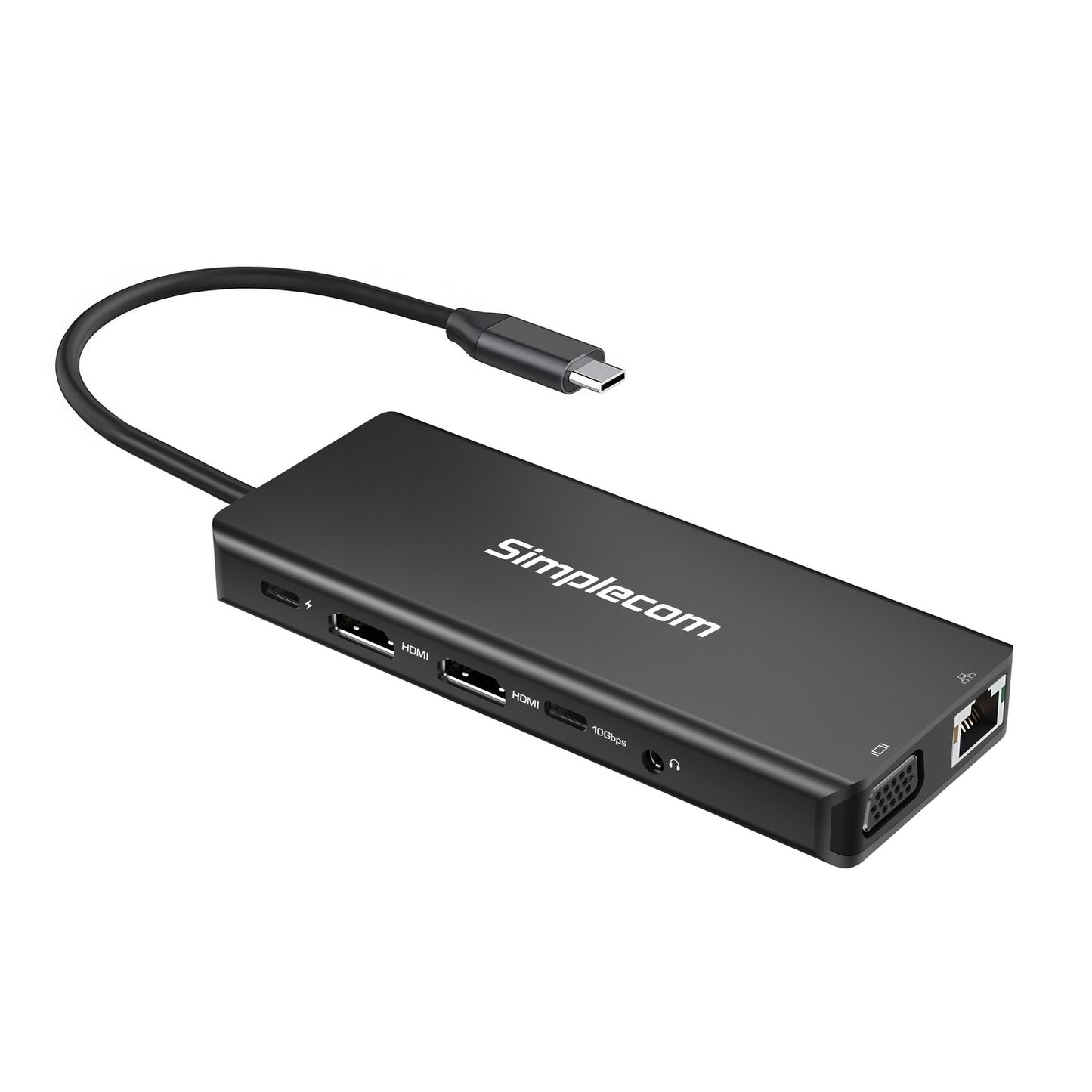 simplecom-chn613-usb-c-13-in-1-multiport-docking-station-dual-hdmi-vga-triple-display-usb-3-2-gen-2-10gbps at www.mallsonline.com.au