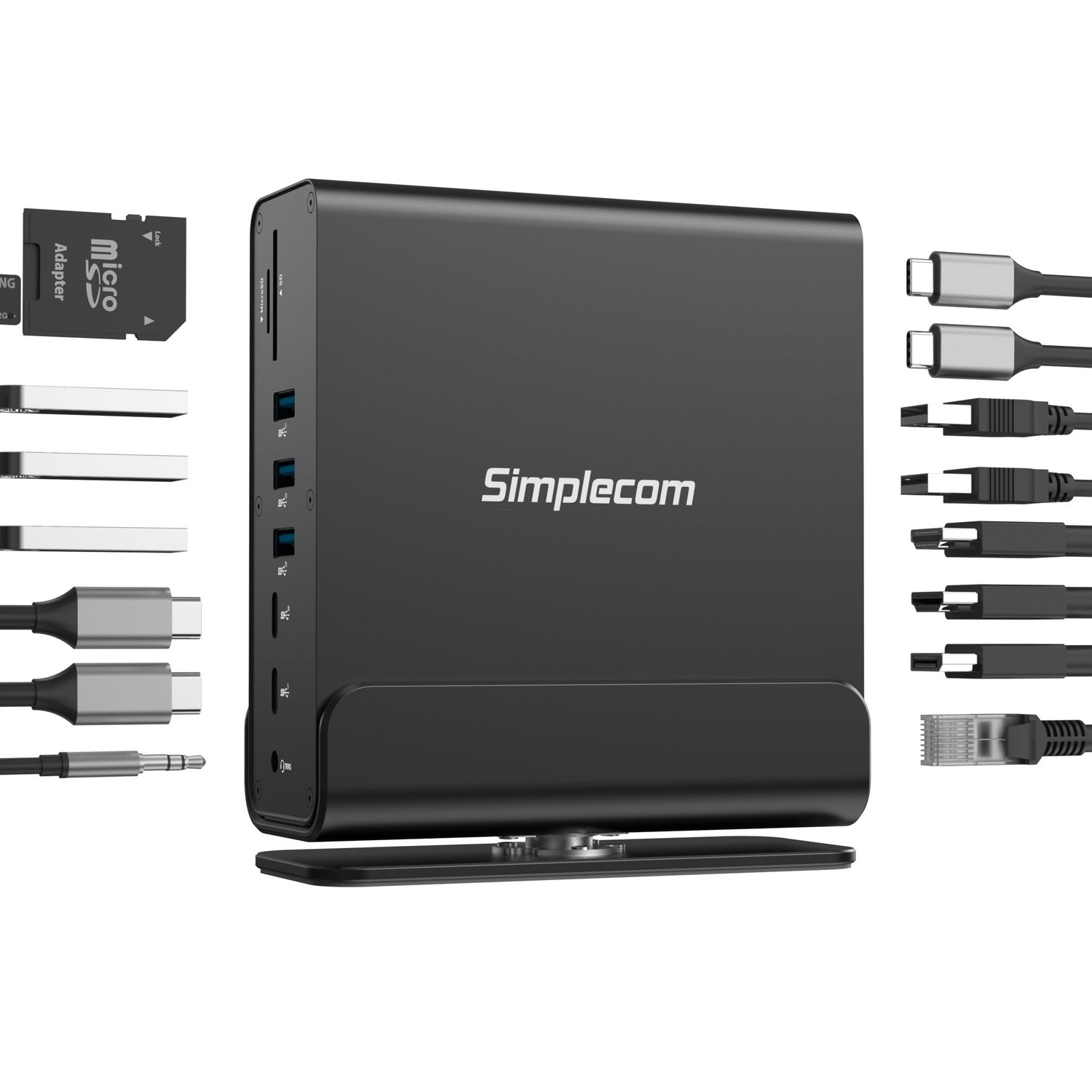 simplecom-cht815-15-in-1-usb-c-4k-triple-display-mst-docking-station-with-dual-hdmi-dp www.mallsonline.com.au