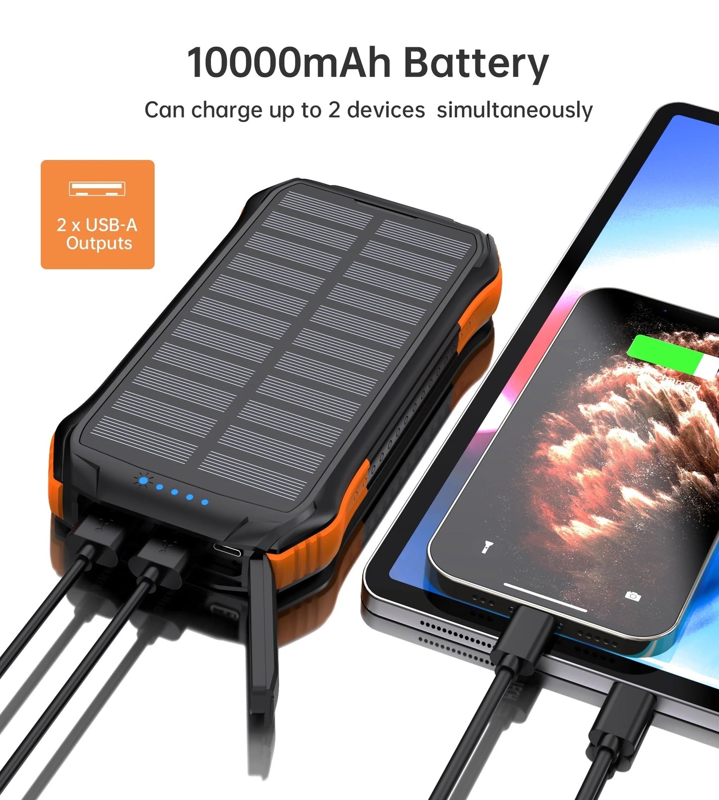 choetech-b658-10000mah-solar-power-bank at www.mallsonline.com.au