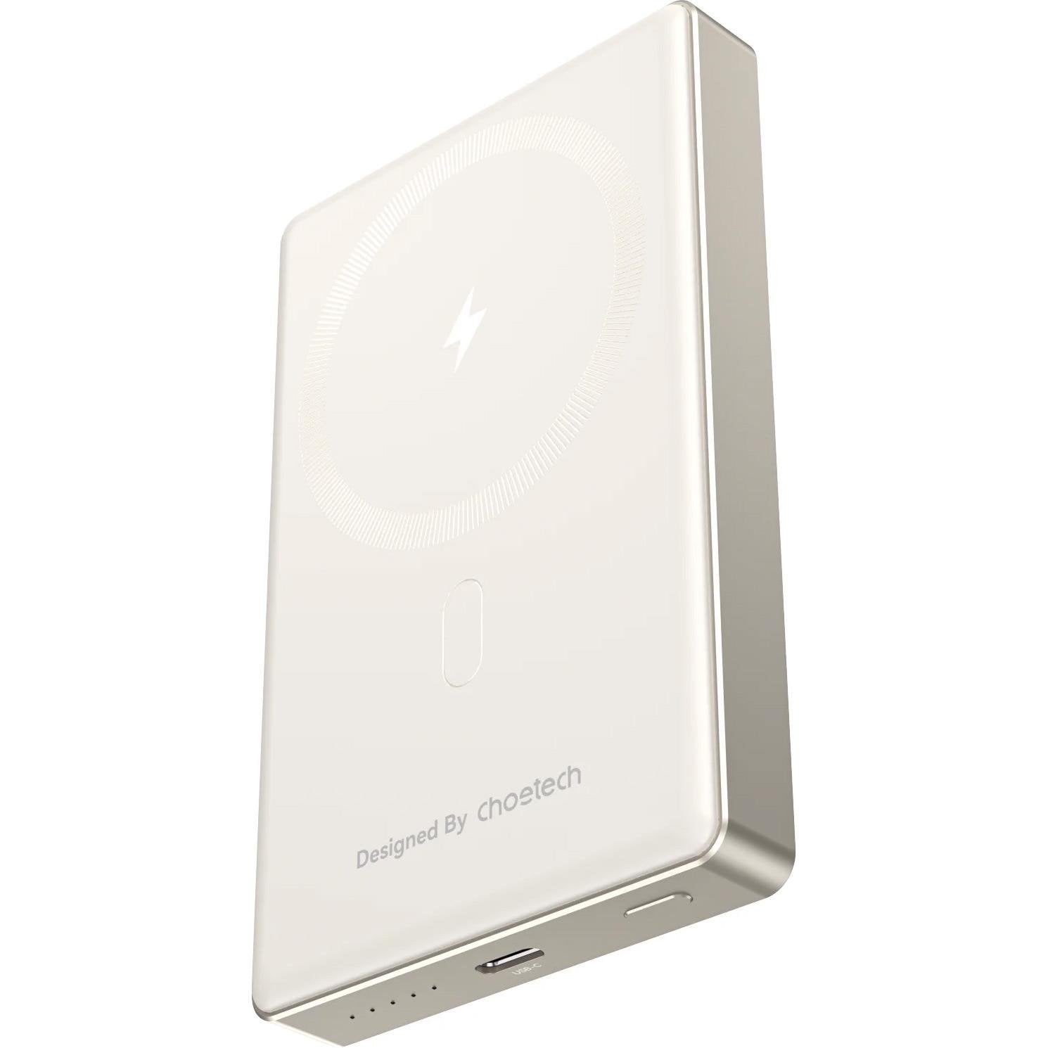 choetech-b739-wh-20w-slim-usb-c-10000mah-magnetic-power-bank-white www.mallsonline.com.au