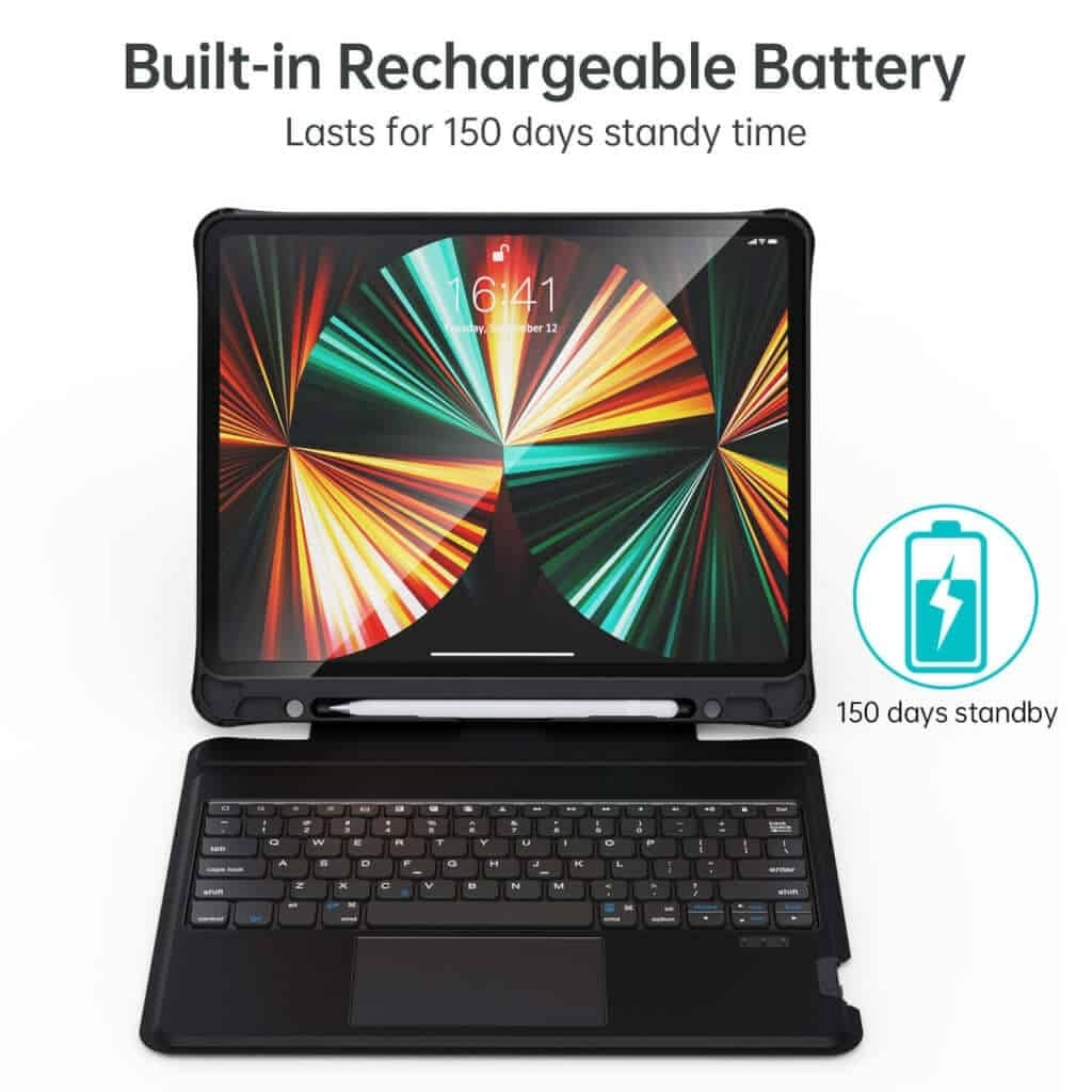 choetech-bh-017-bluetooth-keyboard-with-touchpad-and-backlight-for-ipad-pro-10-9-quot-black at www.mallsonline.com.au