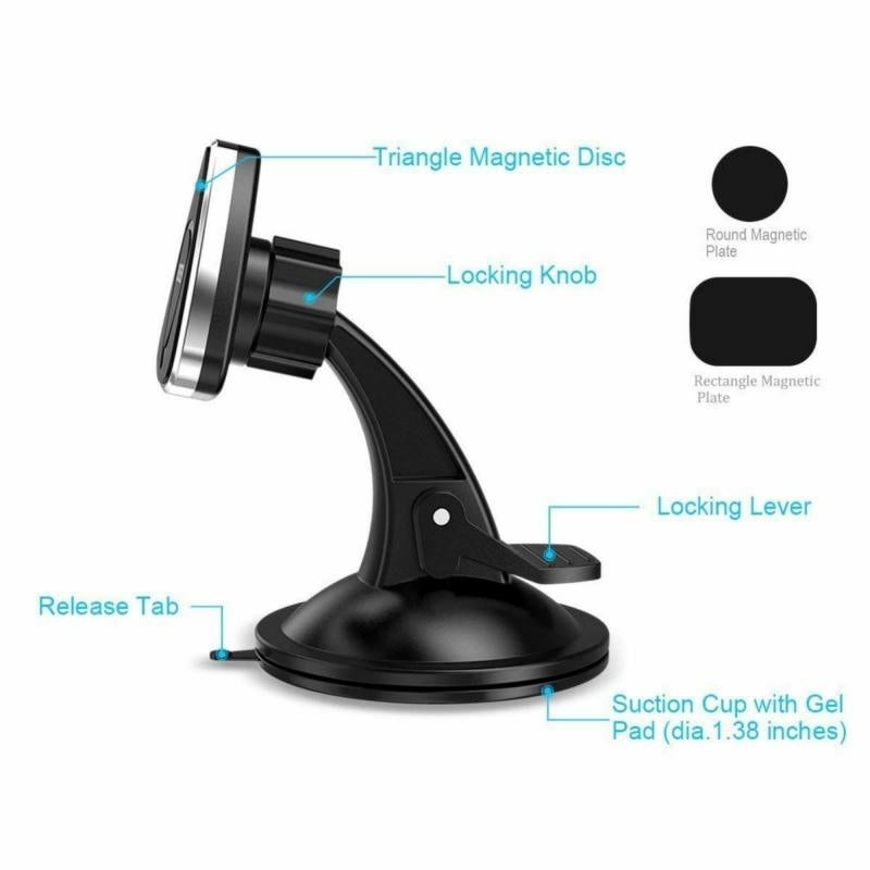 choetech-h010-magnetic-car-phone-mount-with-360-degree-swivel-ball at www.mallsonline.com.au