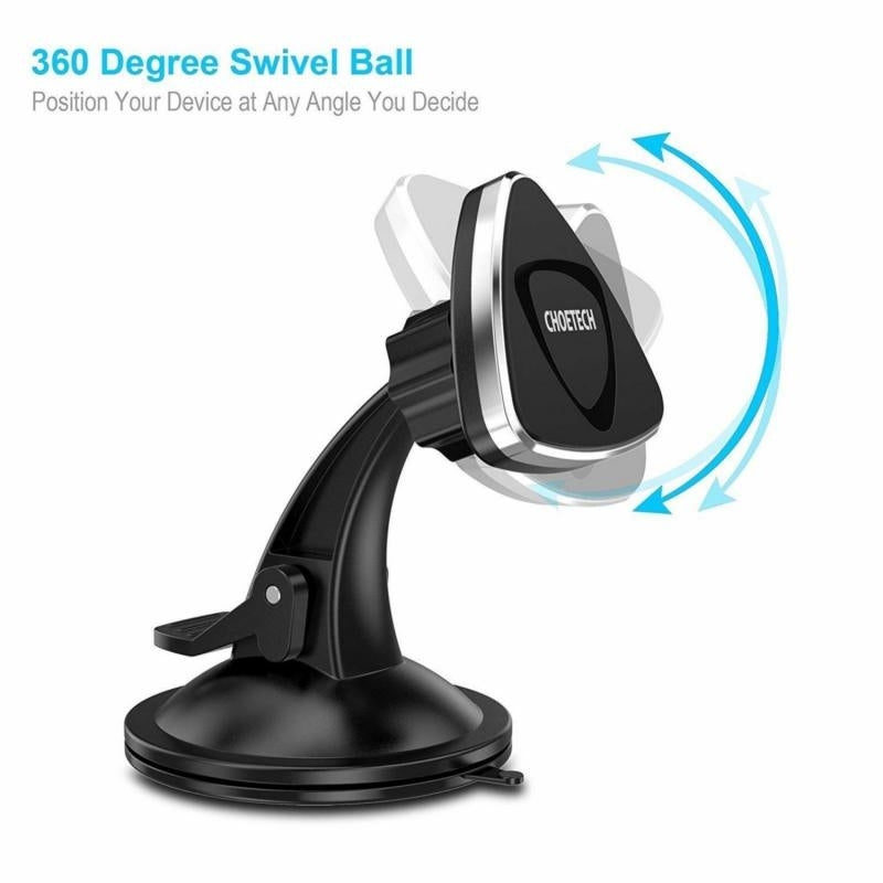 choetech-h010-magnetic-car-phone-mount-with-360-degree-swivel-ball at www.mallsonline.com.au