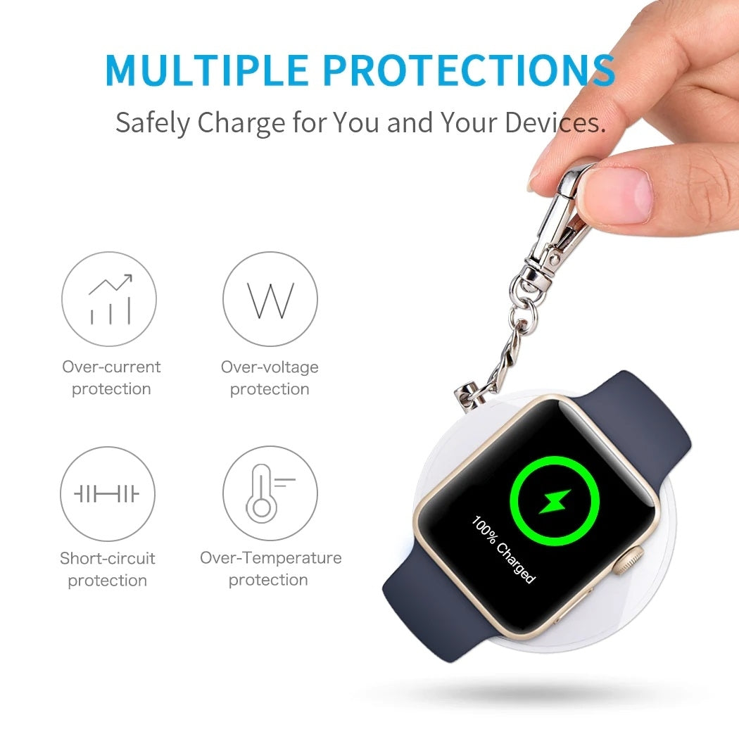 choetech-t313-mfi-magnetic-wireless-charger-900mah-power-for-iwatch-white at www.mallsonline.com.au