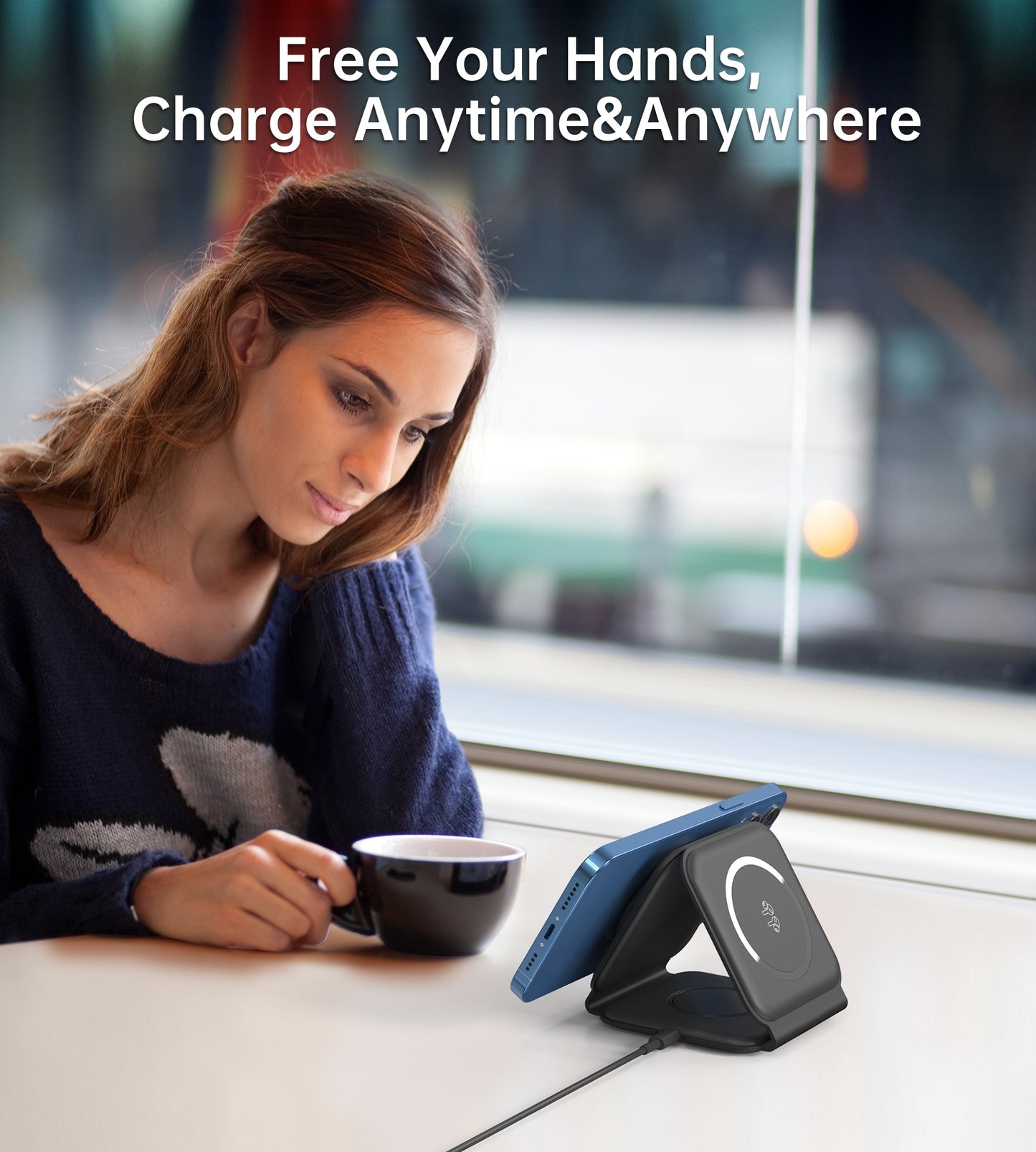 choetech-t588-f-bk-3-in-1-foldable-fast-wireless-charger-for-phone-watch-earphone at www.mallsonline.com.au