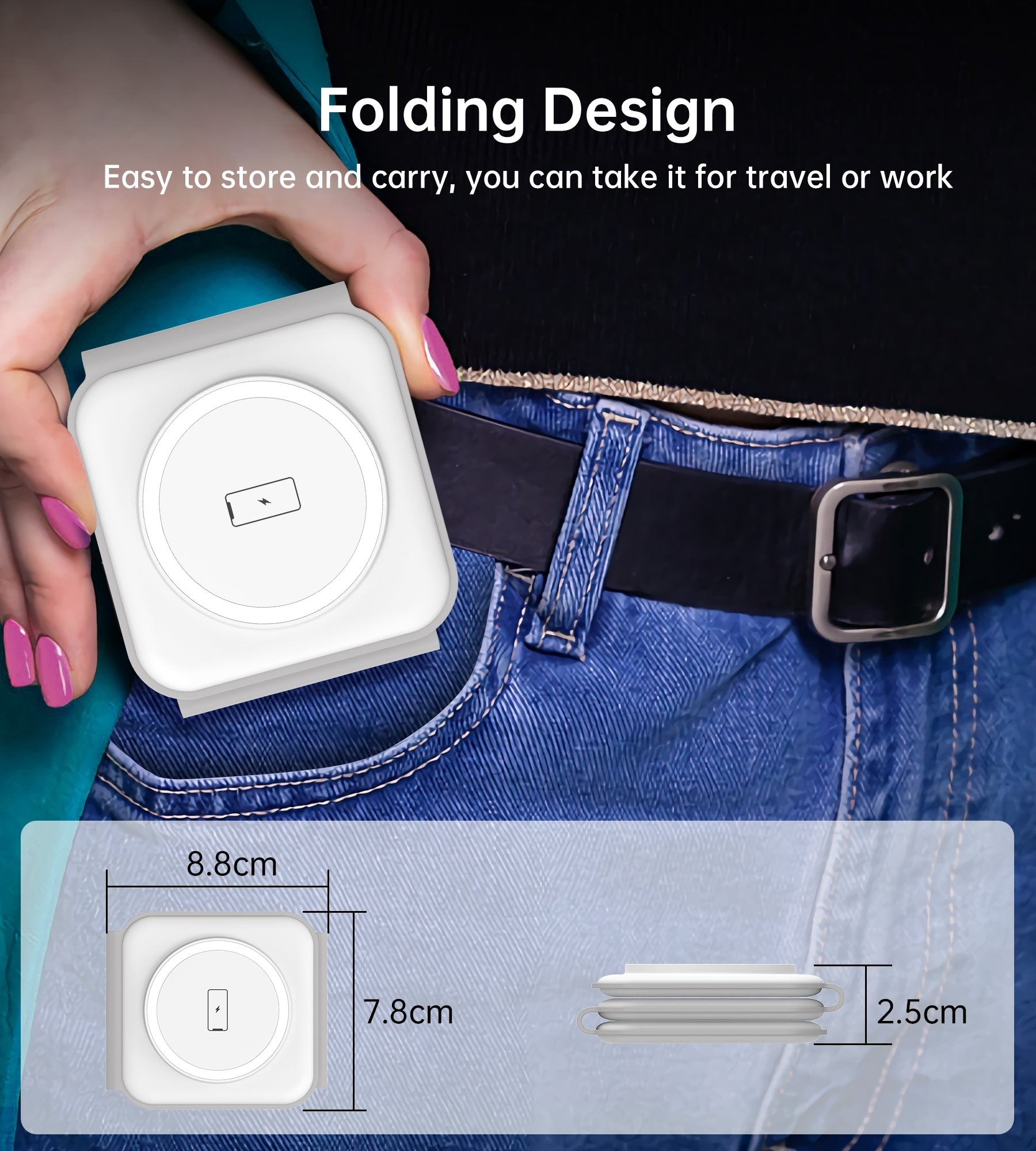 choetech-t588-f-wh-3-in-1-foldable-fast-wireless-charger-for-phone-watch-earphone at www.mallsonline.com.au