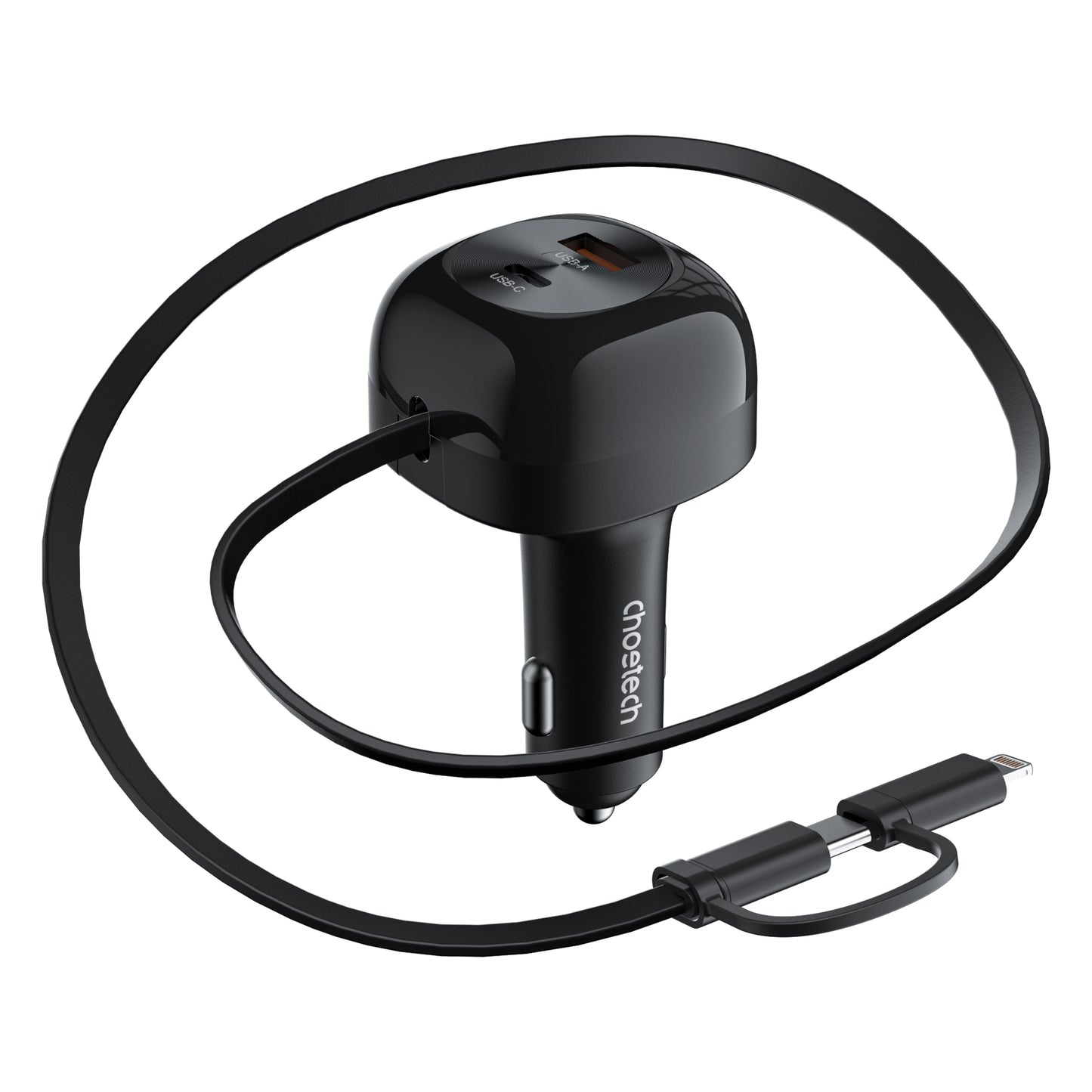 choetech-tc0036-pd45w-usb-c-usb-a-car-charger-with-c-l-interface www.mallsonline.com.au