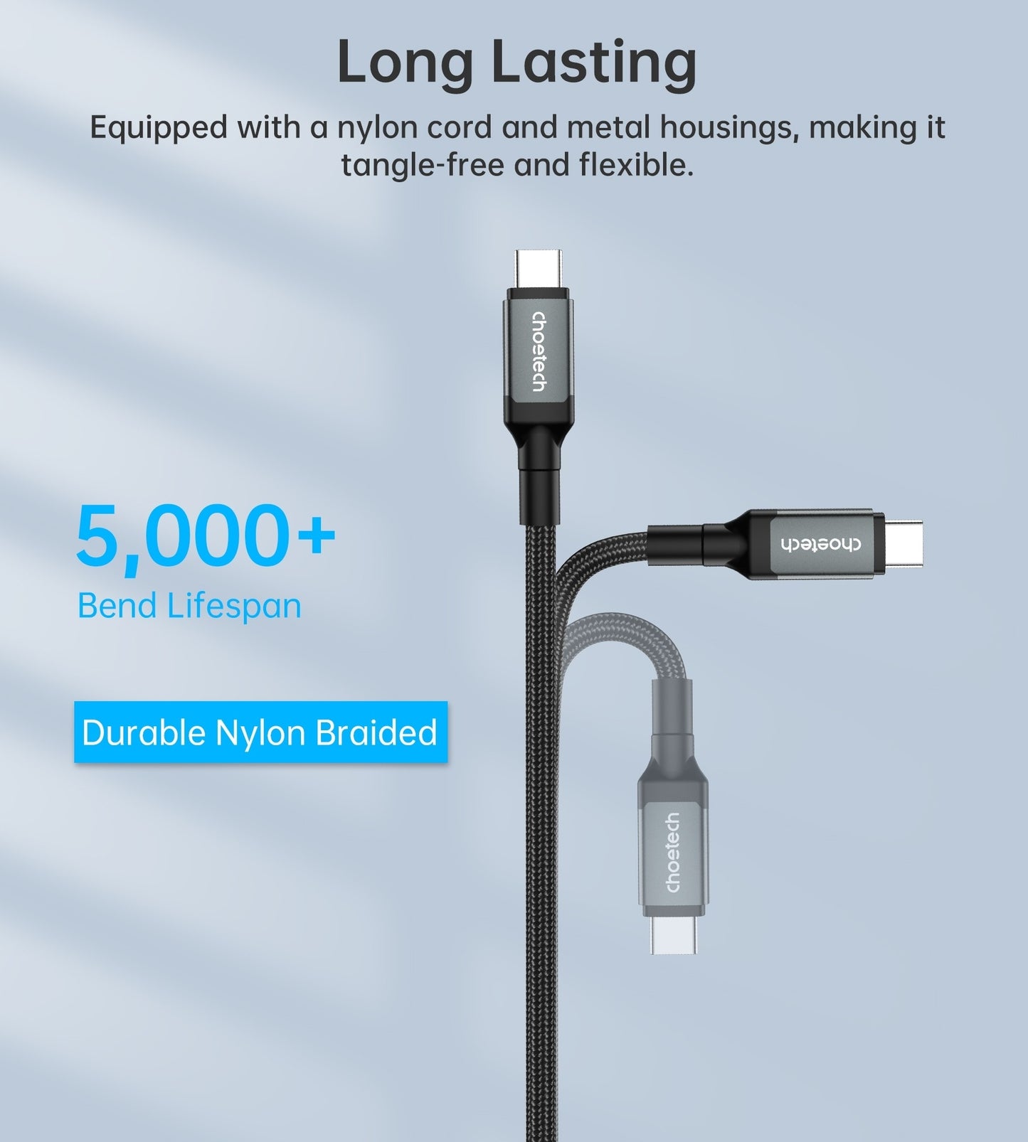 choetech-xcc-1040-usb-c-m-to-m-240w-super-fast-speed-gen3-cable-1-2m at www.mallsonline.com.au