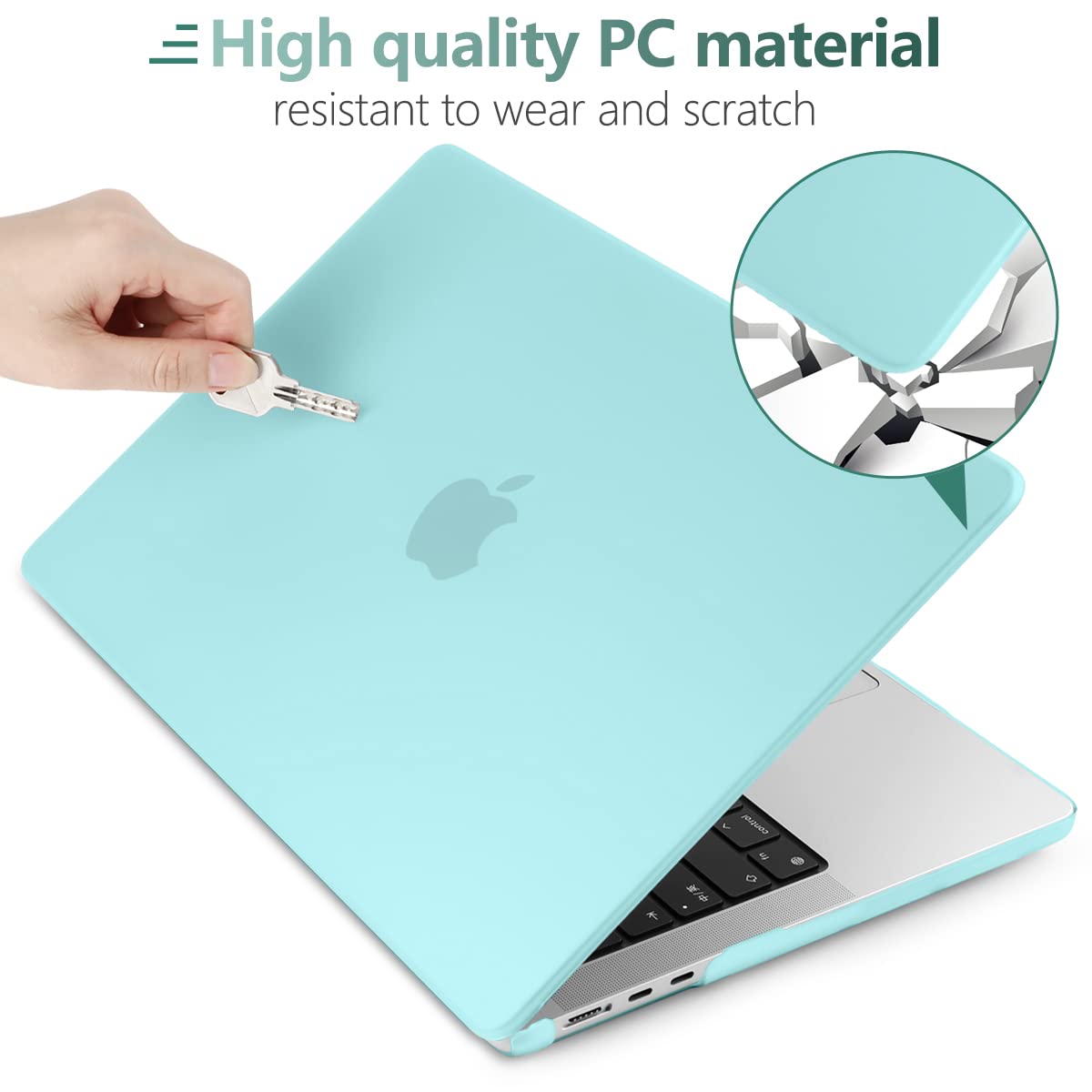 15-inch-air-2023-macbook-air-matte-case-a2941-m2-chip-hard-shell-case-keyboard-cover-sky-blue at www.mallsonline.com.au