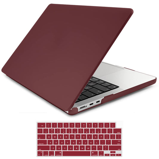 15-inch-air-2023-macbook-air-matte-case-a2941-m2-chip-hard-shell-case-keyboard-cover-wine-red at www.mallsonline.com.au