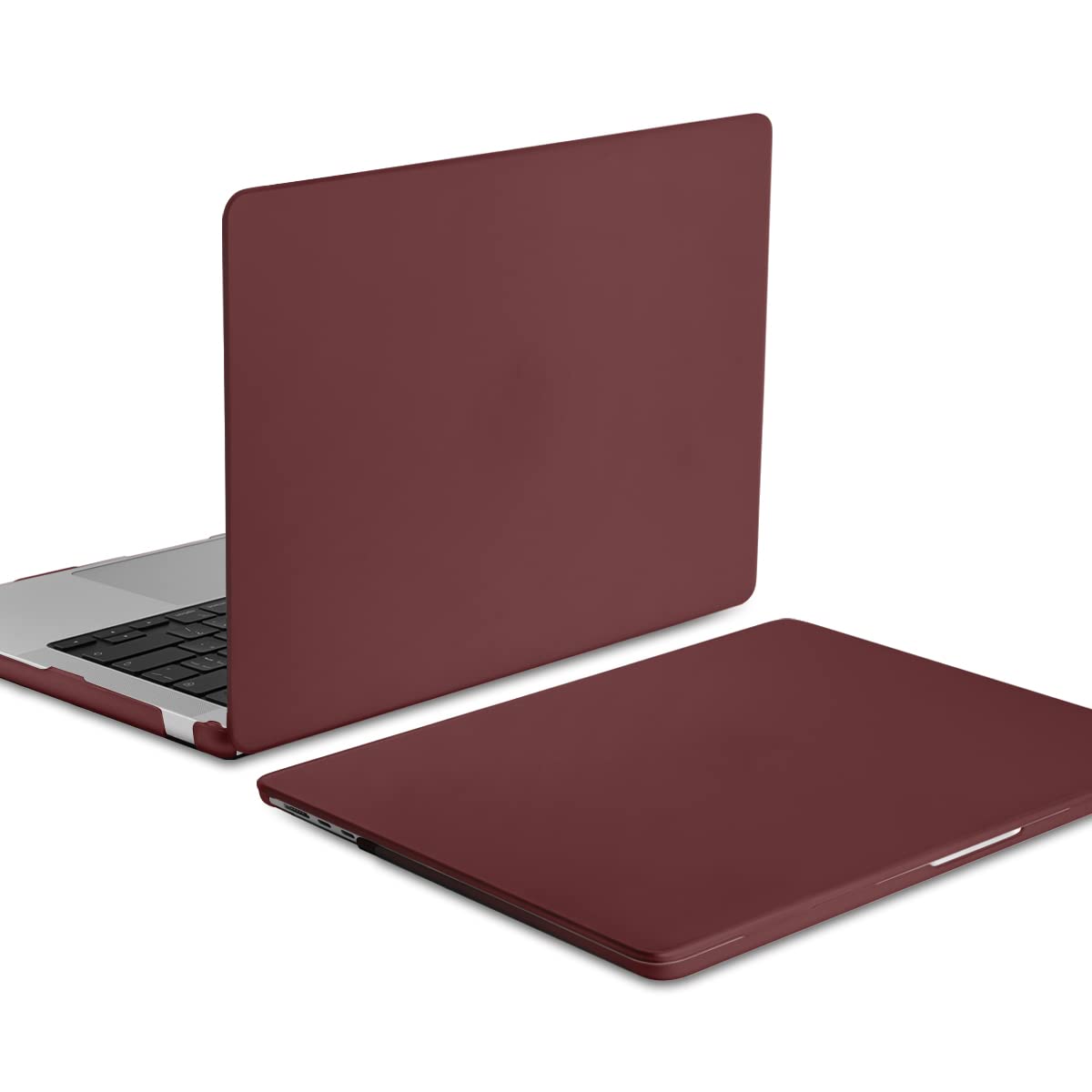 15-inch-air-2023-macbook-air-matte-case-a2941-m2-chip-hard-shell-case-keyboard-cover-wine-red www.mallsonline.com.au