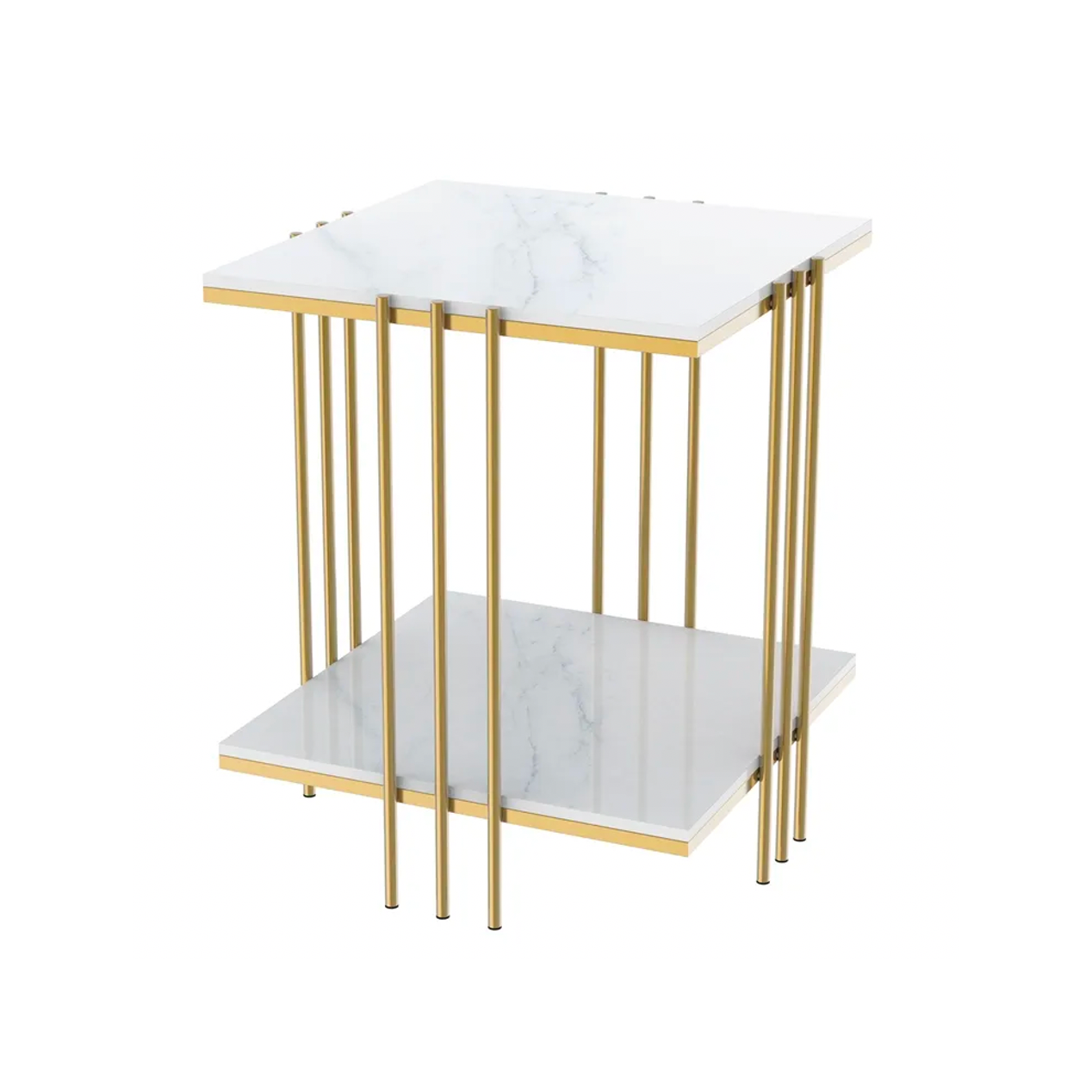 interior-ave-milano-gold-square-side-table at www.mallsonline.com.au