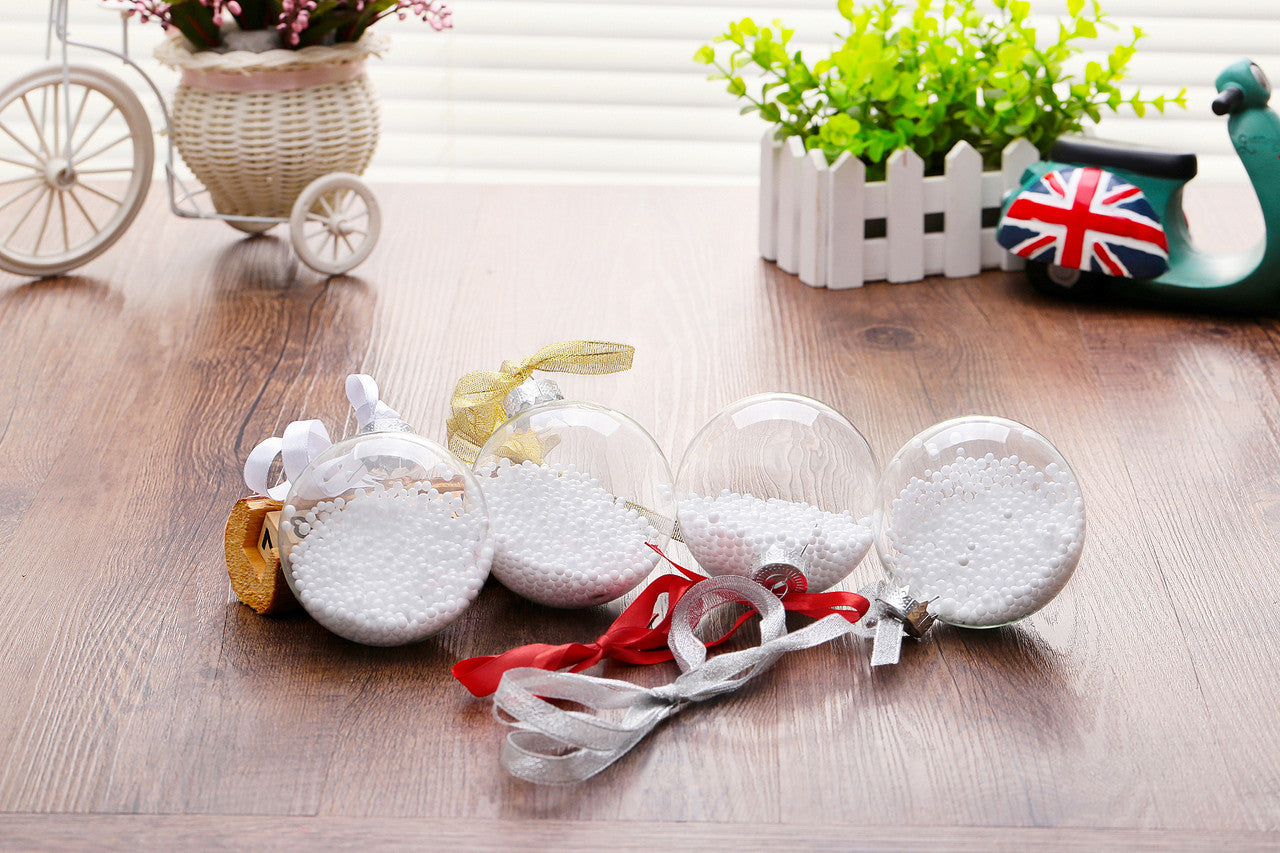 50-wholesale-pack-glass-bauble-8cm-diameter-round-clear-with-silver-cap-table-or-tree-centrepice-personal-memory-theme-craft-gift