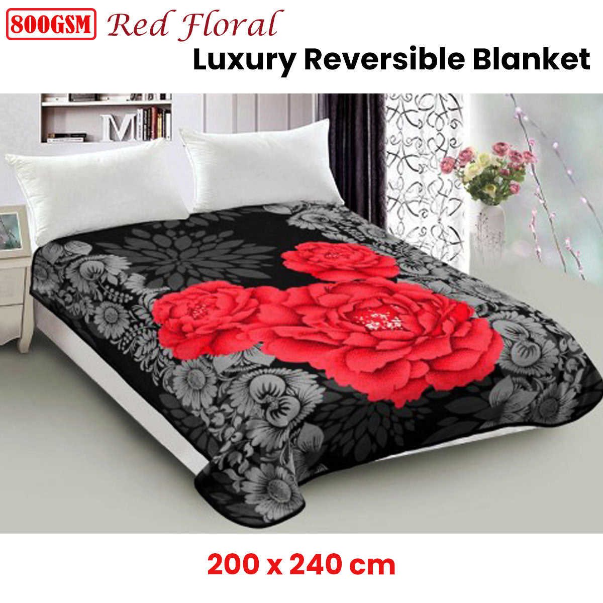 800gsm-luxury-reversible-mink-blanket-red-floral-queen-200-x-240-cm at www.mallsonline.com.au