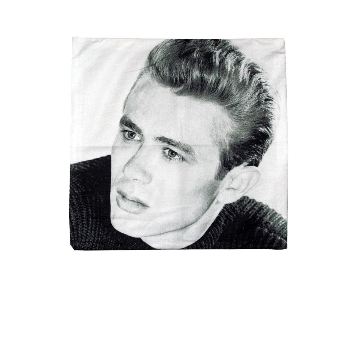 James Dean Portrait Square Cushion Cover