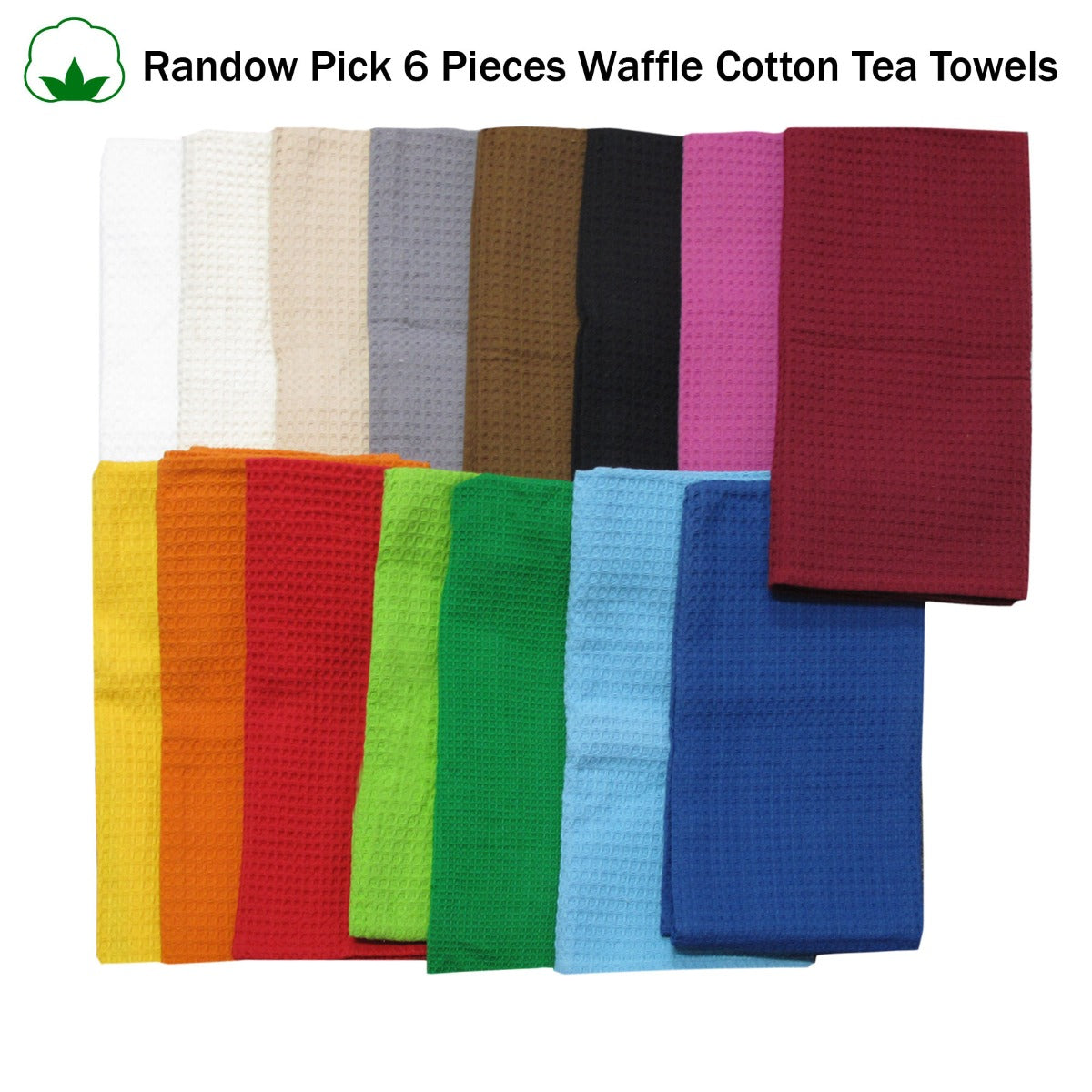 random-pick-set-of-6-100-cotton-waffle-tea-towels-50-x-70-cm at www.mallsonline.com.au