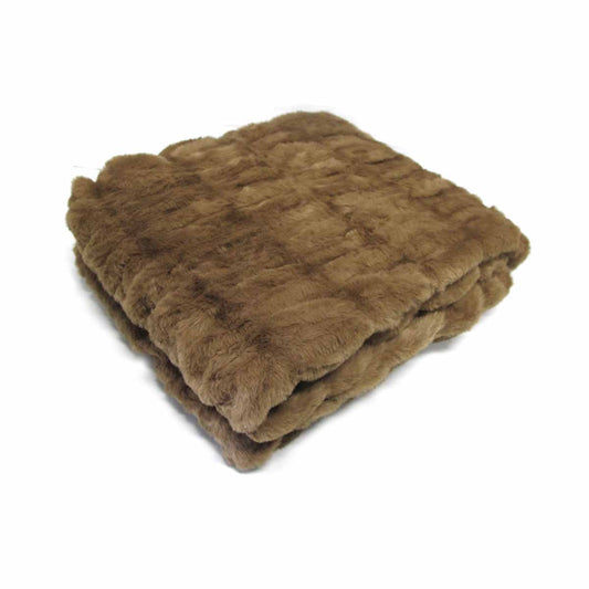 harper-soft-ruched-pattern-faux-fur-throw-rug-127-x-152-cm-brown www.mallsonline.com.au