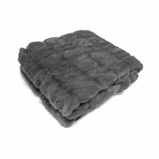 harper-soft-ruched-pattern-faux-fur-throw-rug-127-x-152-cm-charcoal www.mallsonline.com.au