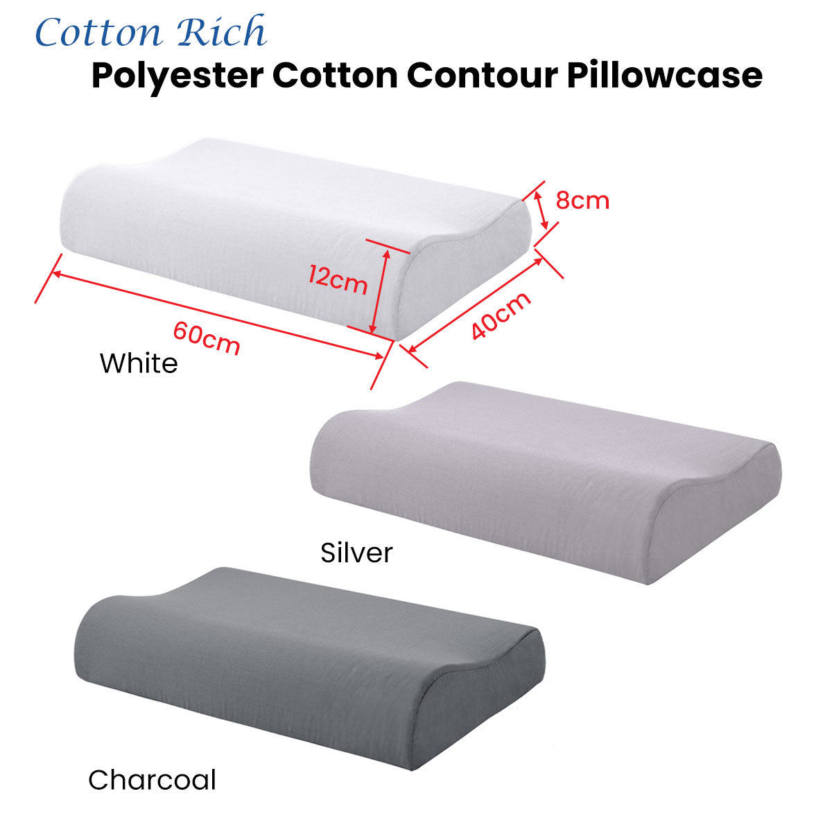 accessorize-white-cotton-rich-contour-pillowcase-40x60x12cm