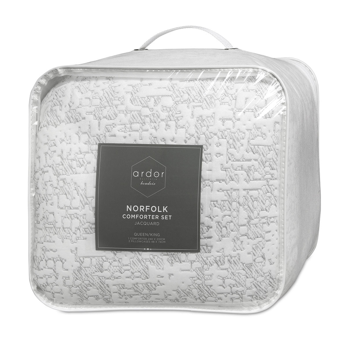 ardor-norfolk-white-3-pcs-embossed-comforter-set-queen-king at www.mallsonline.com.au