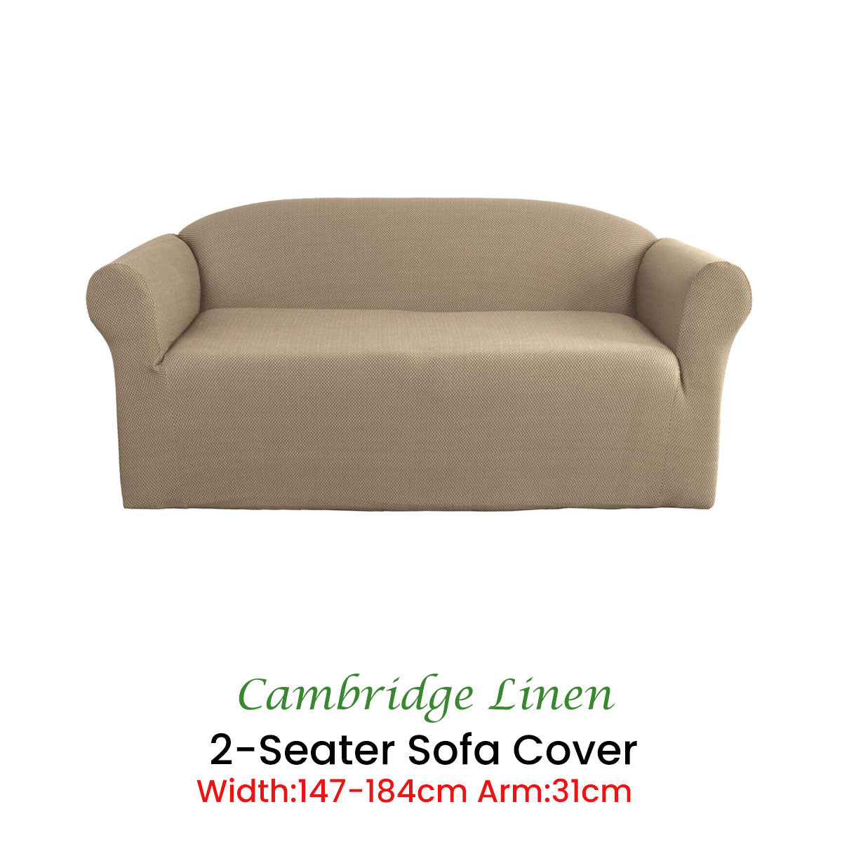 elan-cambridge-extra-stretch-couch-cover-linen-two-seater-linen at www.mallsonline.com.au