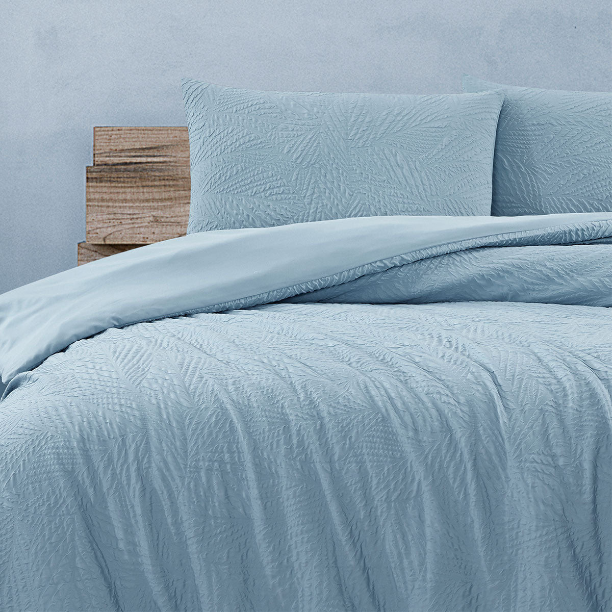 ardor-south-coast-pale-blue-embossed-quilt-cover-set-king at www.mallsonline.com.au