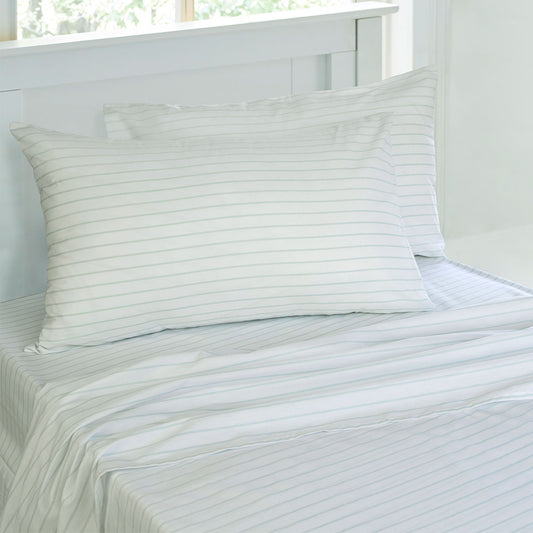 jelly-bean-kids-striped-sheet-set-chambray-double www.mallsonline.com.au