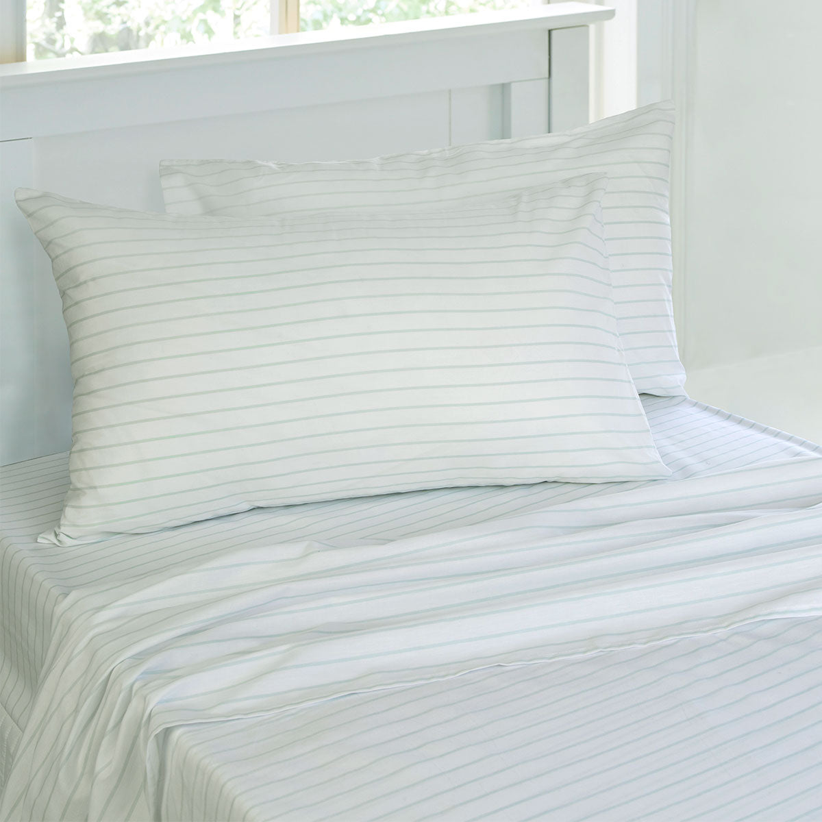 jelly-bean-kids-striped-sheet-set-chambray-single www.mallsonline.com.au