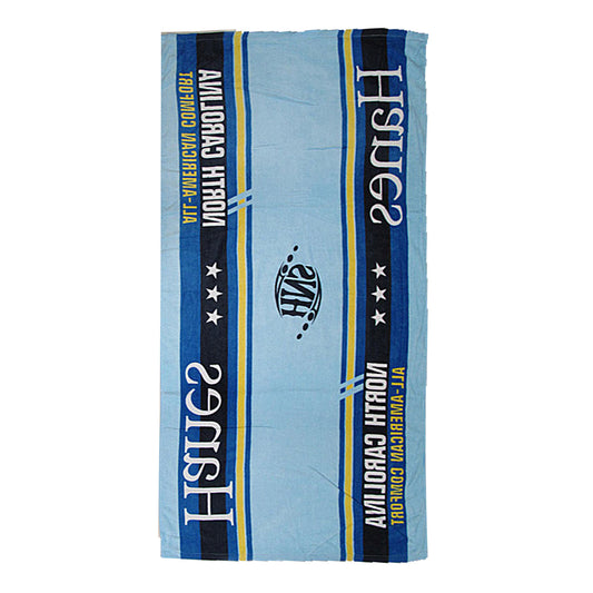 100-cotton-velour-beach-towel-hanes-blue at www.mallsonline.com.au