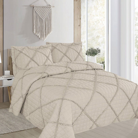 beverley-taupe-3-pce-lightly-quilted-polyester-cotton-coverlet-set-queen