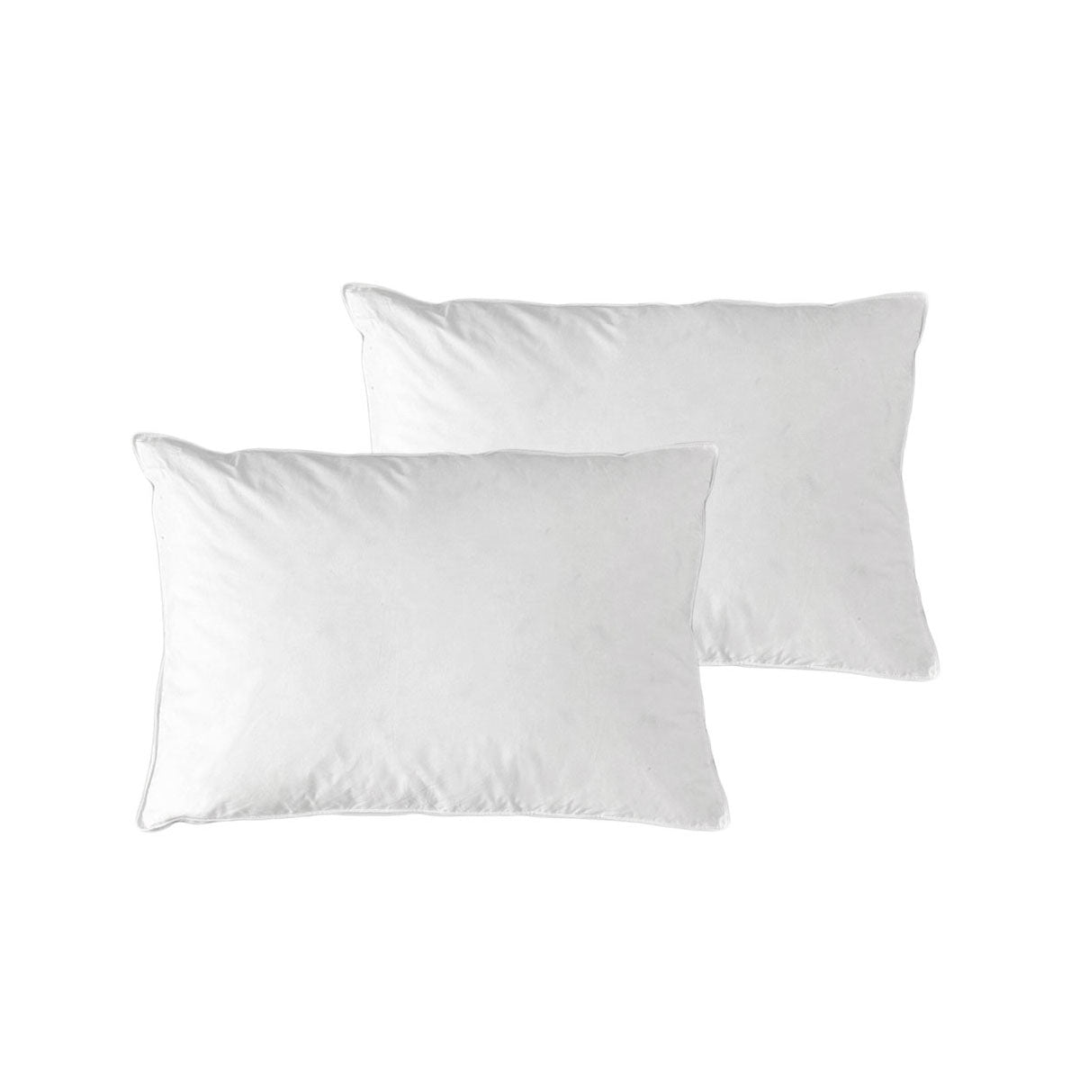at-home-homewares-pack-of-2-standard-machine-washable-feather-pillows-45-x-70-13-cm www.mallsonline.com.au