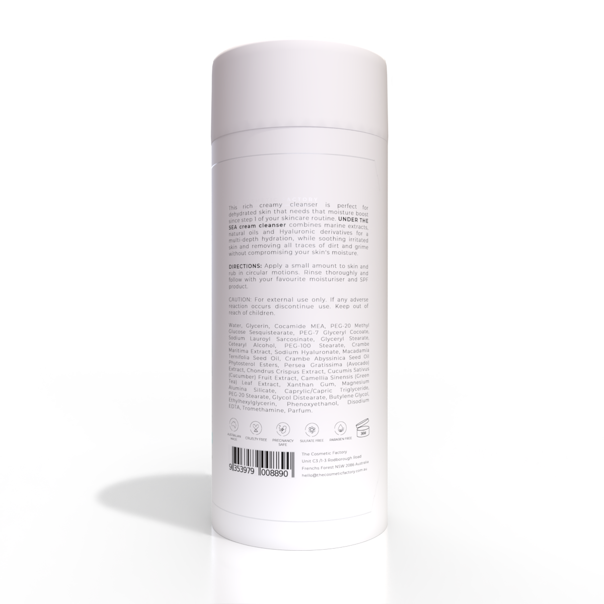 UNDER THE SEA CREAM CLEANSER | 200ML at www.mallsonline.com.au