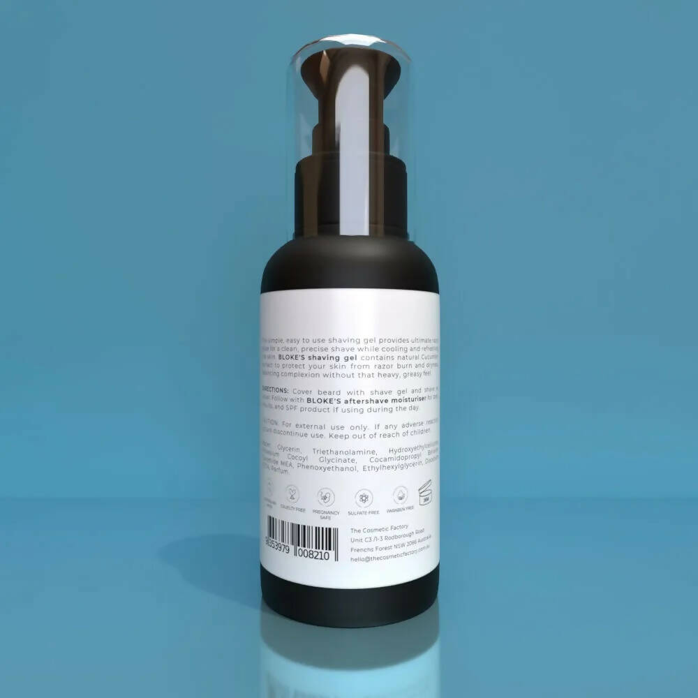 BLOKES SHAVING GEL | 100ML at www.mallsonline.com.au