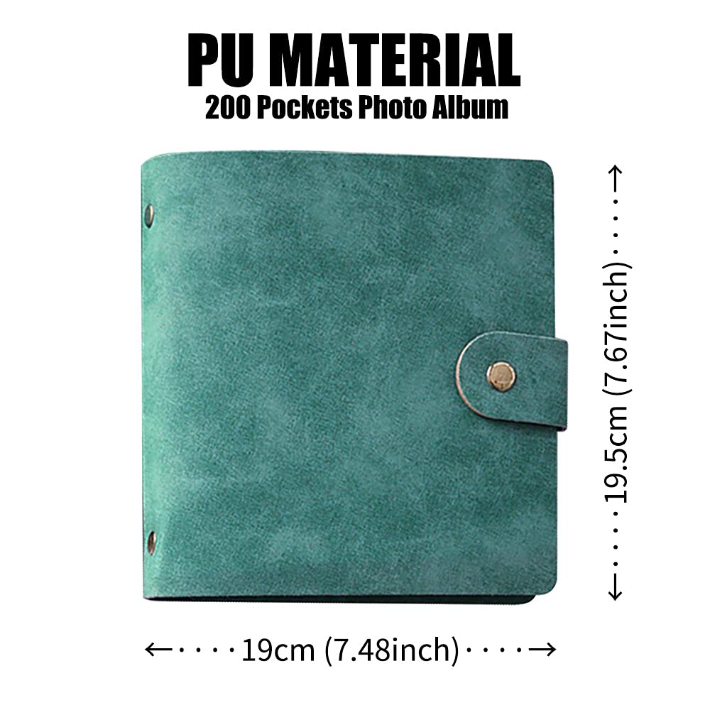 lifebea-200-pockets-photo-album-for-fujifilm-instax-mini-11-12-9-40-evo-liplay-8-7-instant-camera-photo-album-for-polaroid-kodak-hp-zink-2x3-photo-jade-green