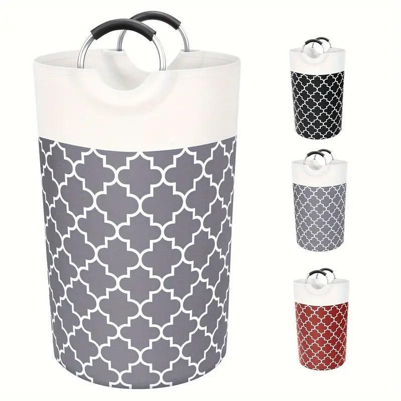 82L Large Capacity Laundry Basket for Dirty Clothes Toy Storage and Organizing - Red