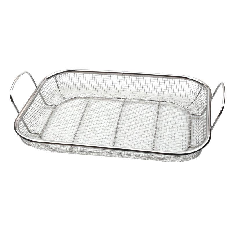 Stainless Steel Square Barbecue Basket Multifunctional Tray Grilling Vegetables