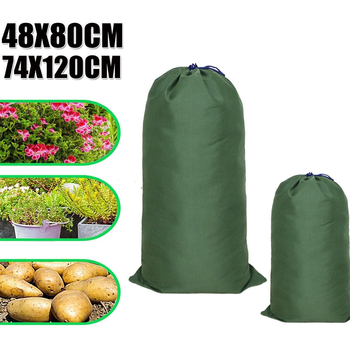 Canvas Drawstring Large Bag Pouch Clothes Craft Storage Laundry - White-74X120cm