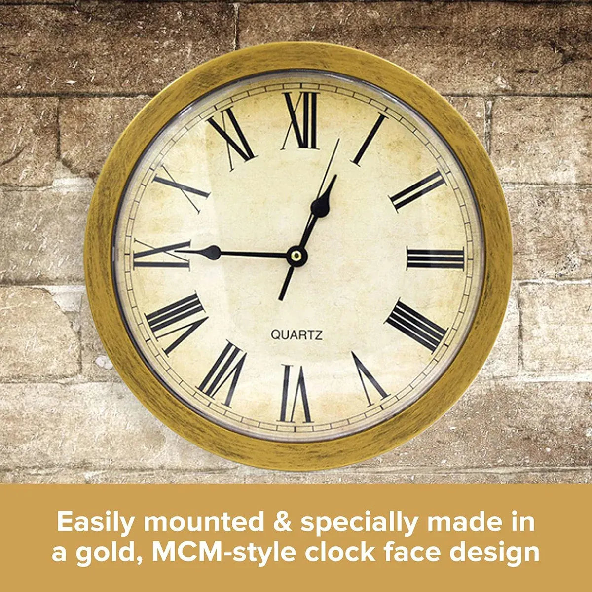External Clock Internal Safe Box Anti Theft with Lock for Jewelry Cash Storage