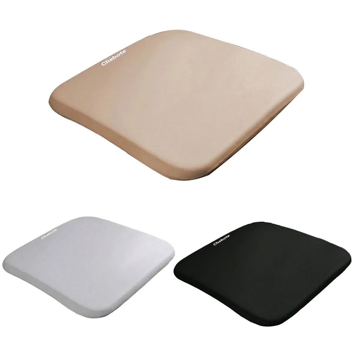 Comfort Cushion Pad Universal Vehicle Chair Mat Breathable Seat Protector - Grey