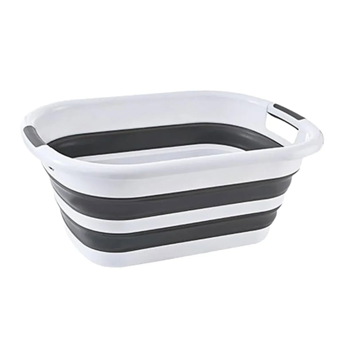 Foldable Laundry Basket Collapsible Washing Clothes Bin with Handles for Home - S